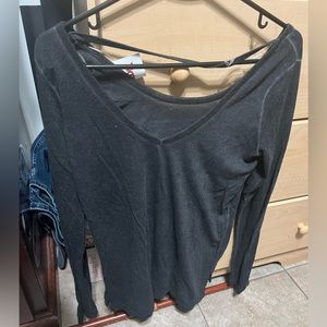 Long sleeve black shirt